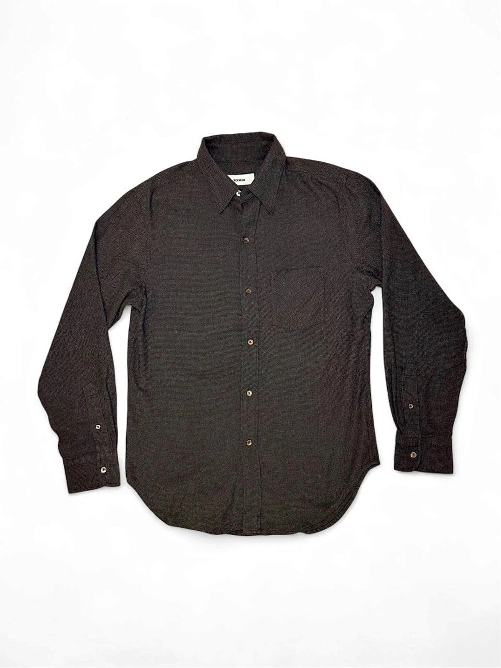 Buck Mason Field Spec Shirt Checkered Cotton Shirt Size Small NWT